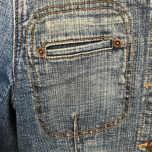 Womans Joe jean jacket size Medium - Picture 4 of 8